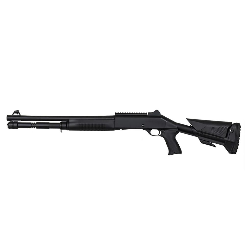 SDS Imports MAC 1014 Breacher Shotgun 12 ga 3" Chamber 5rd Magazine 18.5" Barrel Black Picture of SDS Arms SDS Mac 1014 Breacher stock 12GA 18.5" semi auto shotgun tube fed 5+1