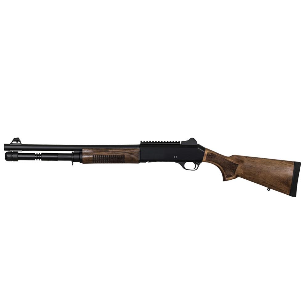 SDS Imports MAC 1014 Wood Shotgun 12 ga 3" Chamber 5rd Magazine 18.5" Barrel Wood Picture of SDS Arms MAC 1014 Wood stock 18.5" Barrel Tube Fed 12 ga Semi-Auto Shotgun 5+1