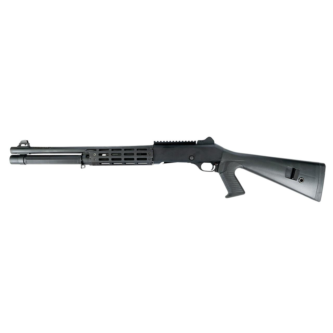 SDs MAC Agency Tradesman 1014 Shotgun 12ga 3" Chamber 5rd Capacity 18.5" Barrel Ghost Ring Sights Pistol Grip Picture of SDS Arms AGENCY TRADESMAN 1014 12 Gauge Black Semi-Auto