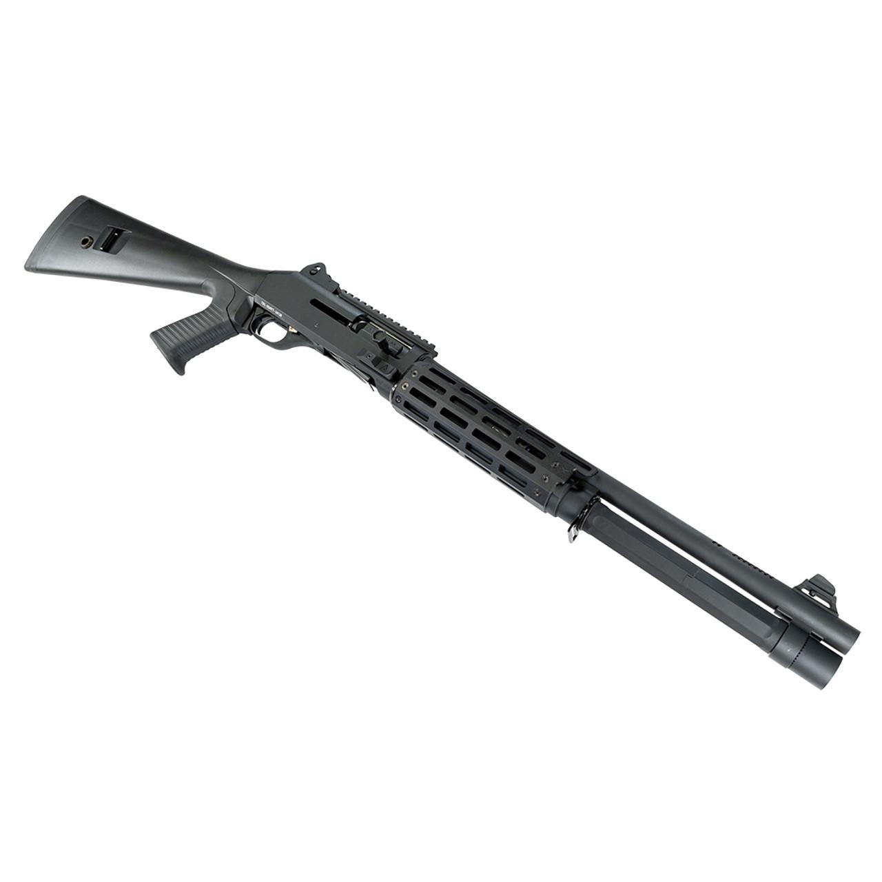 SDs MAC Agency Tradesman 1014 Shotgun 12ga 3" Chamber 5rd Capacity 18.5" Barrel Ghost Ring Sights Pistol Grip Picture of SDS Arms AGENCY TRADESMAN 1014 12 Gauge Black Semi-Auto