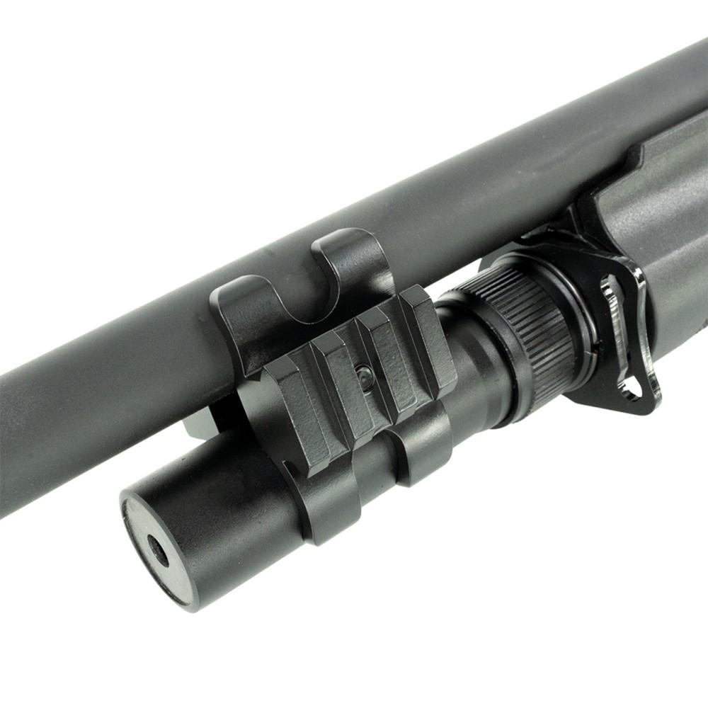 SDS MAC 2 Barrel Clamp Picatinny Mount Black Picture of SDS Arms M2 Aluminum Barrel Clamp for Mac 2
