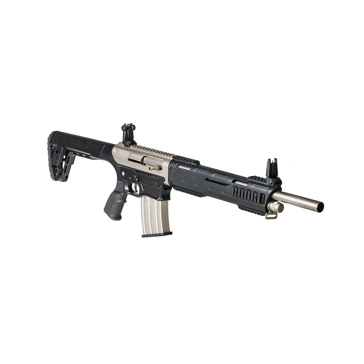 SDS Imports Tokarev TAR 12MP Semi Auto Shotgun12 Gauge 5rd Magazine 18.5" Barrel Trident Finish Picture of SDS Arms Semi-Auto 12 Gauge AR Style Magazine Fed Shotgun- Trident Finish