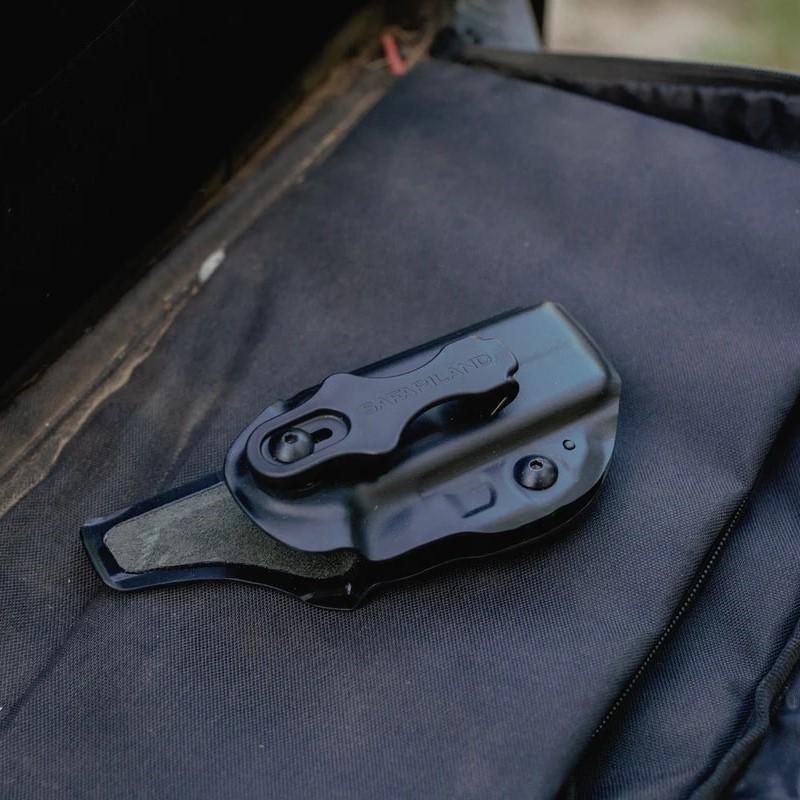 Safariland Species IWB Holster for Glock 19 Black RH Picture of Safariland / Safariland SAFARILAND SPECIES GLOCK 19 STX TAC BLK RT