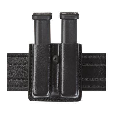 Safariland Slimline Open Top Double Magazine Pouch Size 5 for Glock 17/22 Black
