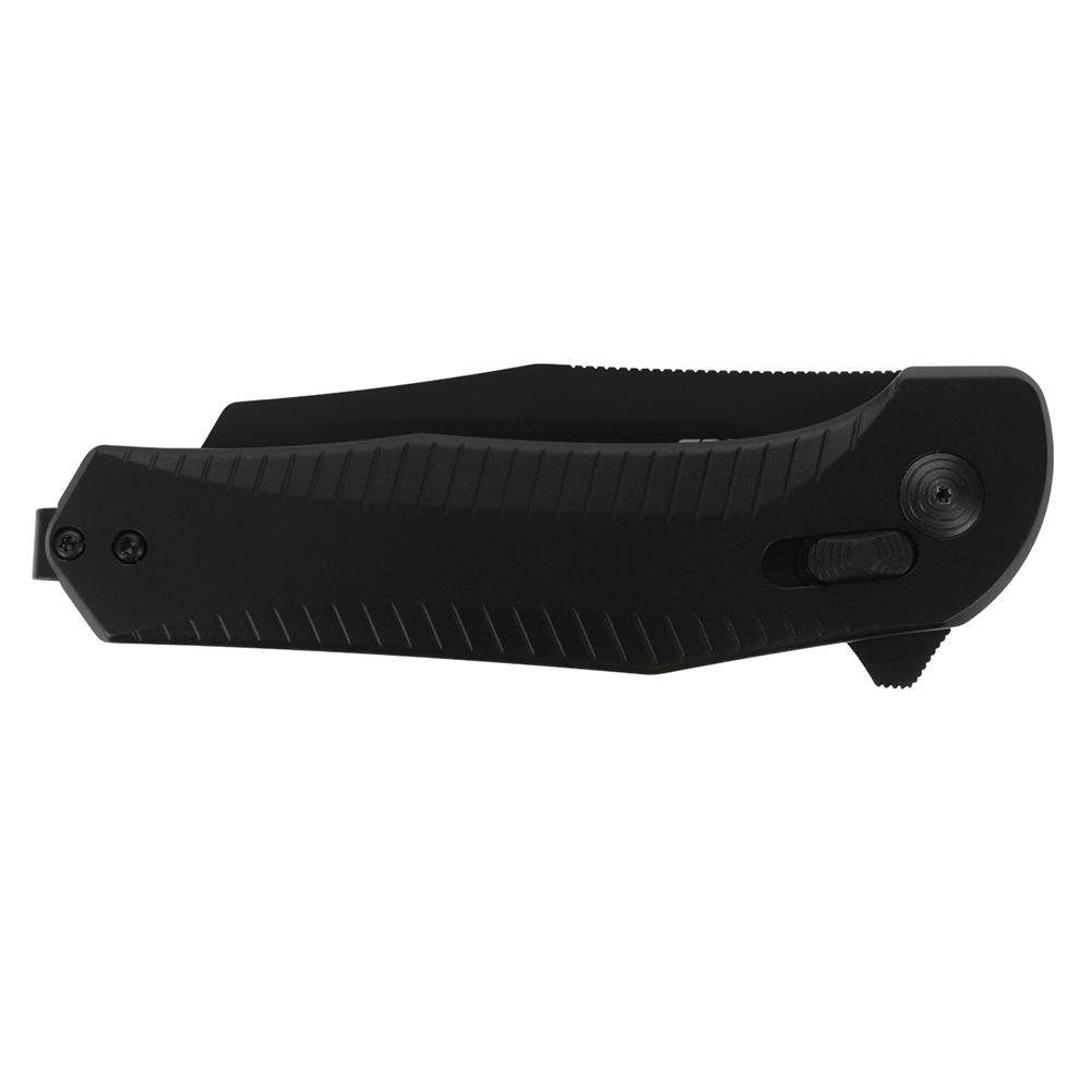 SOG Knives Diverge XR Folding Knife 3" Sheepsfoot Blade Black Blister Pack Picture of Sog Specialty Knives Inc. SOG KNIFE 2.9in Blade DIVERGE XR / BLACK + BLACK / BLISTER PACK FOLDING