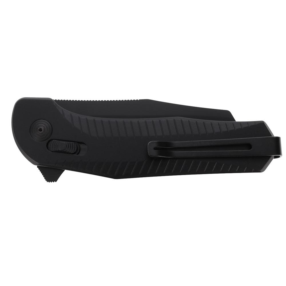 SOG Knives Diverge XR Folding Knife 3" Sheepsfoot Blade Black Blister Pack Picture of Sog Specialty Knives Inc. SOG KNIFE 2.9in Blade DIVERGE XR / BLACK + BLACK / BLISTER PACK FOLDING