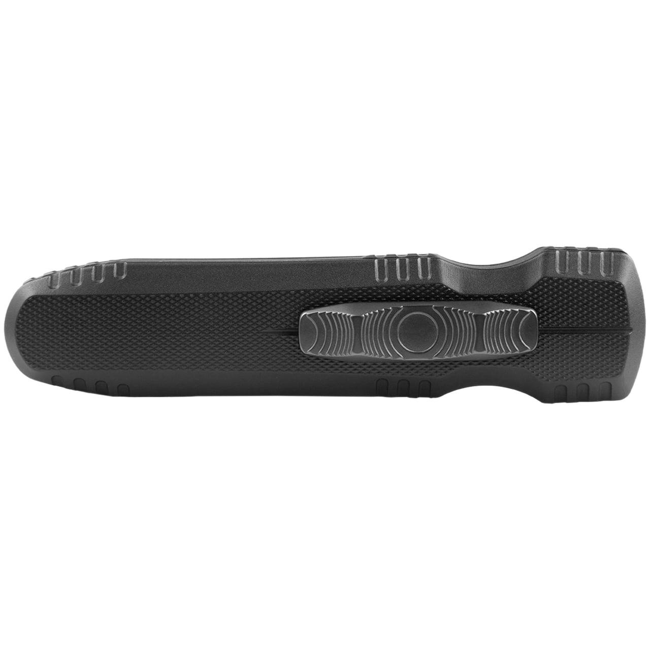 SOG Pentagon OTF Blackout Knife 3.79" Blade Black Picture of Sog Specialty Knives Inc. PENTAGON OTF - BLACKOUT