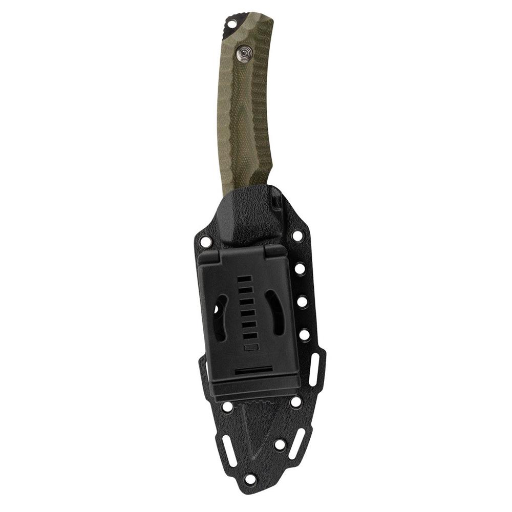 SOG Knives Hidaka FX Fixed Knife 4-4/5" Drop Point Blade Green Box Picture of Sog Specialty Knives Inc. SOG KIKU FX 6'' BLADE SATIN BOX