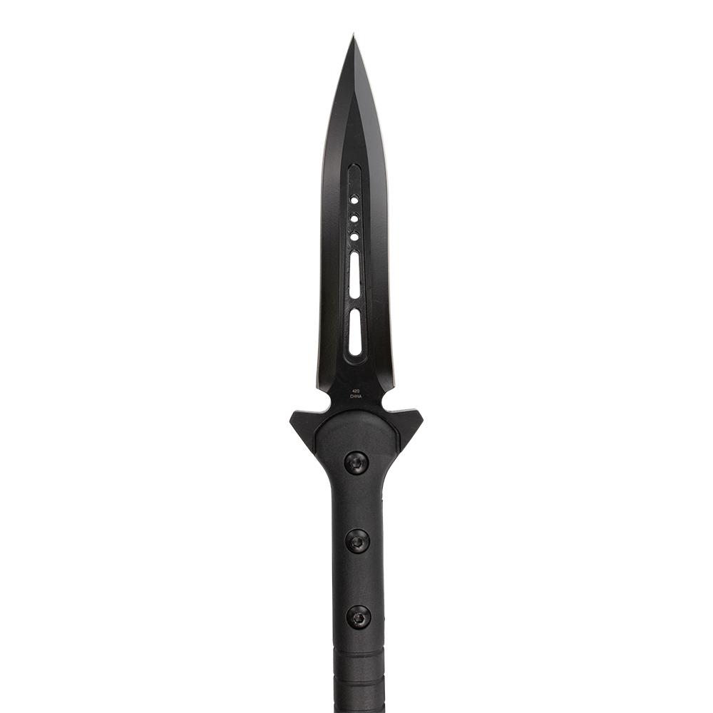SOG Knives Shadow Spear I 7-3/5" Spear Blade Black Picture of Sog Specialty Knives Inc. SOG SHADOW SPEAR I / HQ EDITION / 7.67'' BLADE / 43.8'' OVERALL