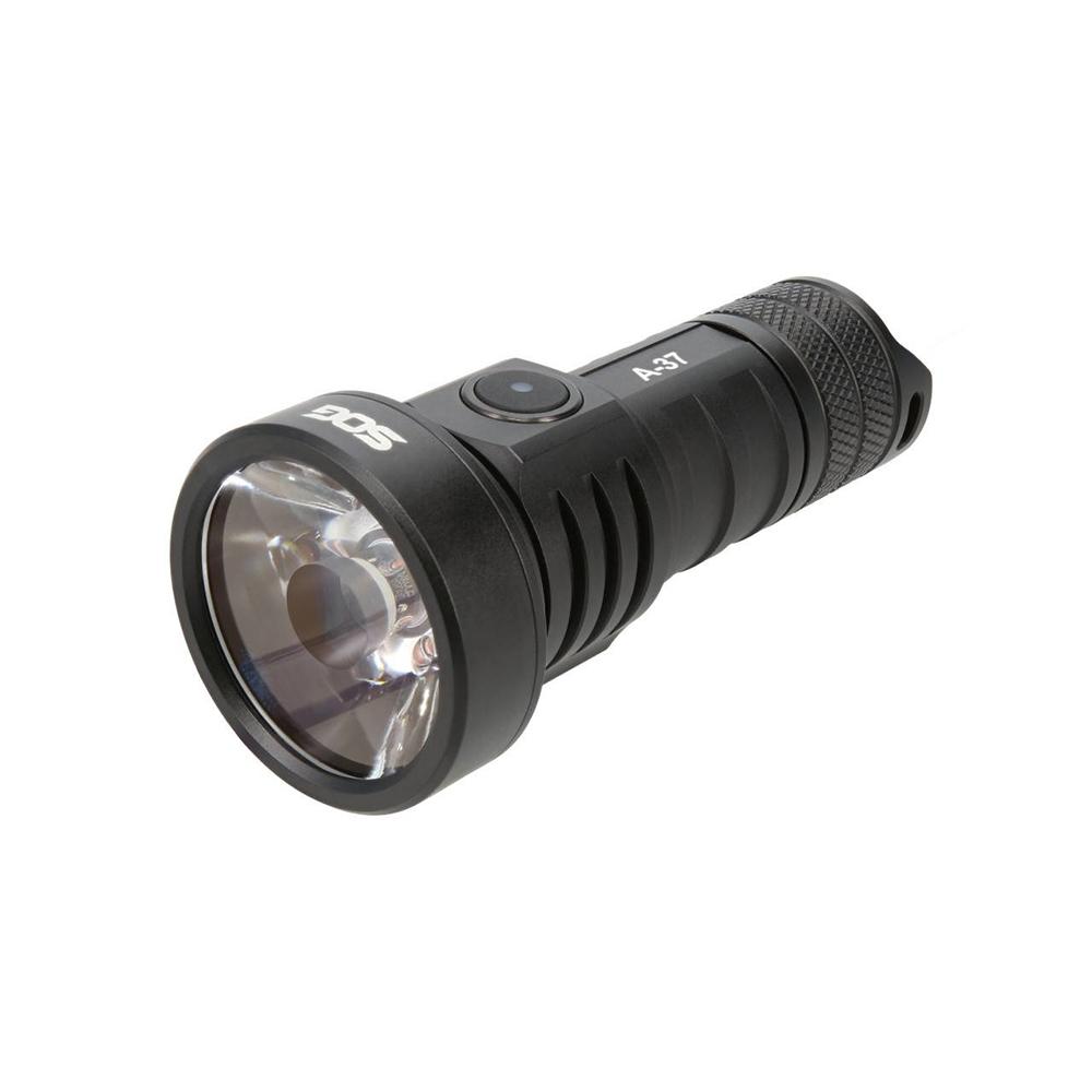 SOG Knives A-37 Flashlight 1320 Lumens Black Picture of Sog Specialty Knives Inc. SOG A-37 FLASHLIGHT 1320L