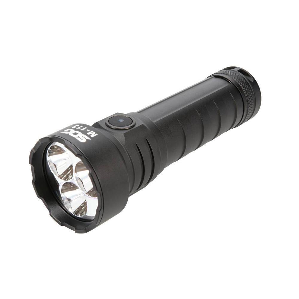 SOG Knives M-113 Flashlight 4000 Lumens Black Picture of Sog Specialty Knives Inc. SOG M-113 FLASHLIGHT 4000L