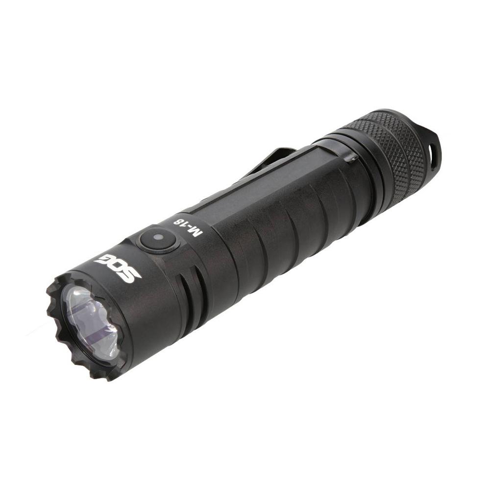 SOG Knives M-18 Flashlight 1900 Lumens Black Picture of Sog Specialty Knives Inc. SOG M-18 FLASHLIGHT 1900L