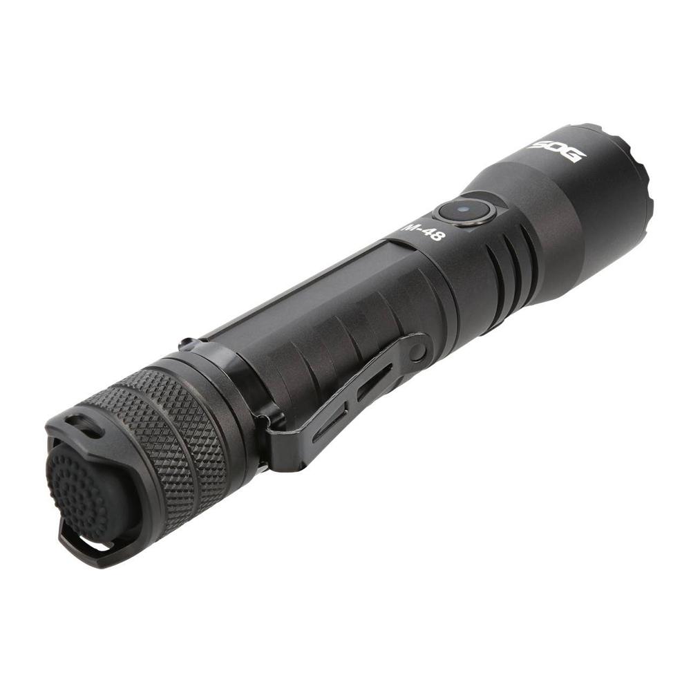 SOG Knives M-48 Flashlight 2500 Lumens Black Picture of Sog Specialty Knives Inc. SOG M-48 FLASHLIGHT 2500L