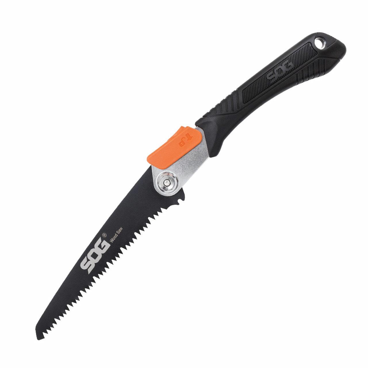 SOG Folding Saw Wood Saw Blade 8.25" Blade Black Picture of Sog Specialty Knives Inc. FOLDING SAW