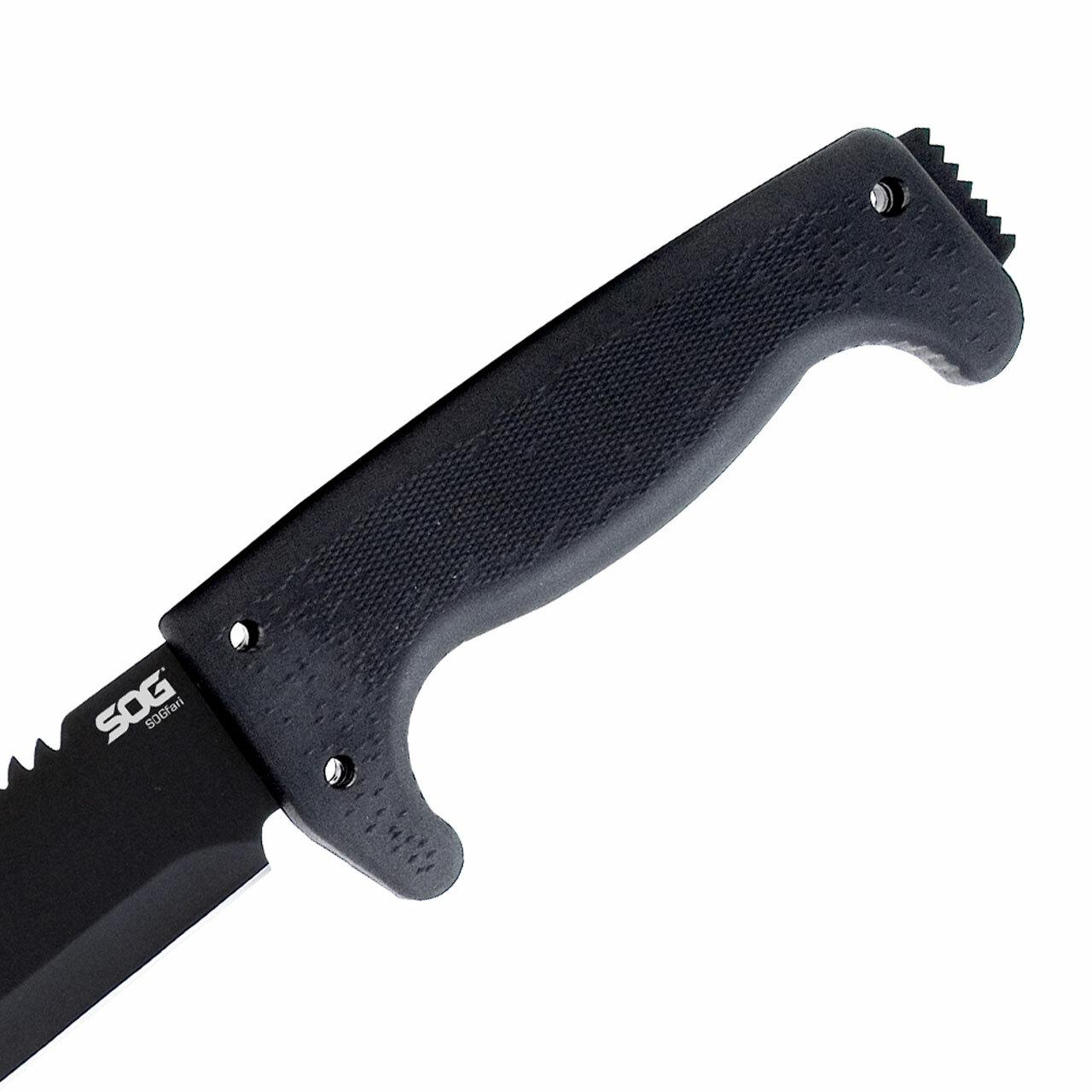 SOG SOGfari Machete 13" Blade Black Picture of Sog Specialty Knives Inc. SOGFARI - 13in MACHETE