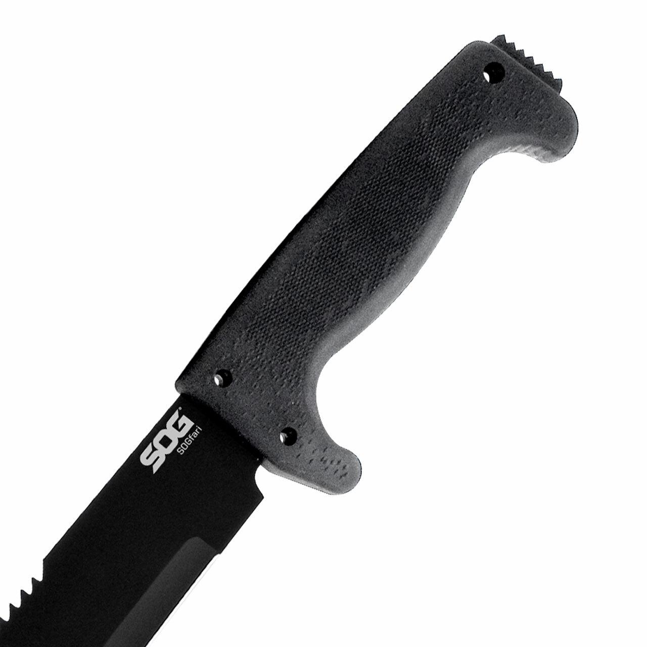SOG SOGfari Machete 18" Blade Black Picture of Sog Specialty Knives Inc. SOGFARI - 18in MACHETE