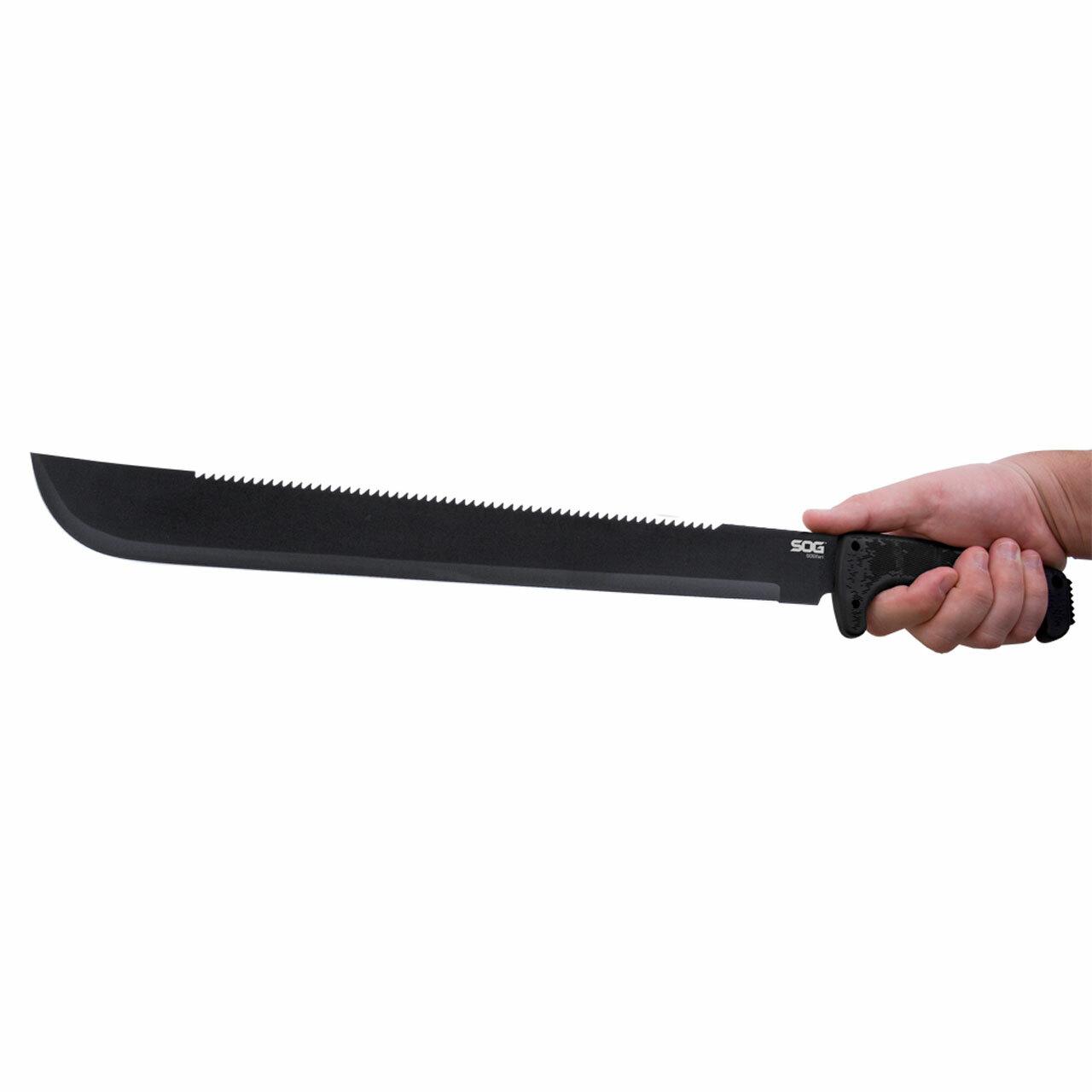 SOG SOGfari Machete 18" Blade Black Picture of Sog Specialty Knives Inc. SOGFARI - 18in MACHETE