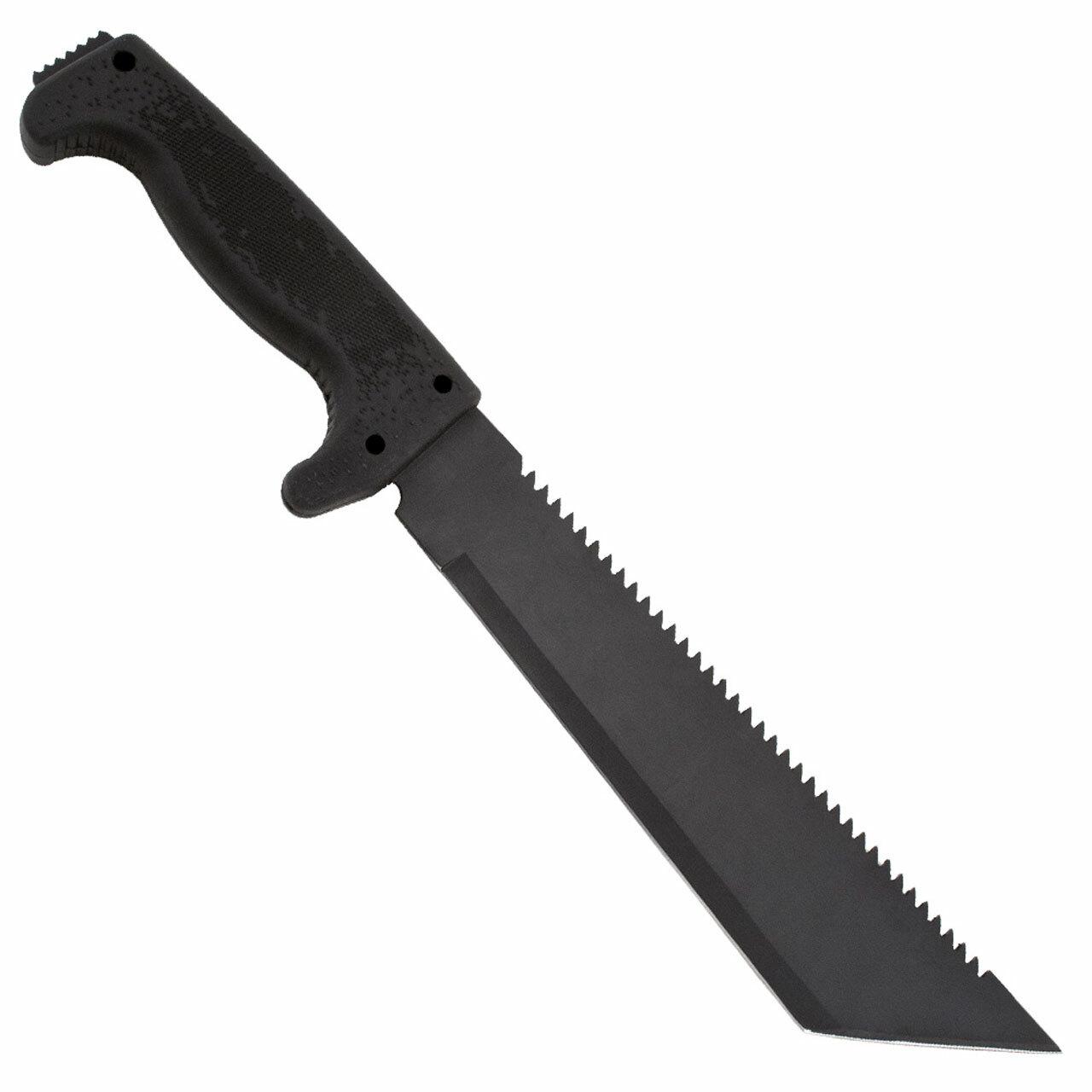 SOG SOGfari Tanto Machete 10" Blade Black Picture of Sog Specialty Knives Inc. SOGFARI - 10in TANTO MACHETE