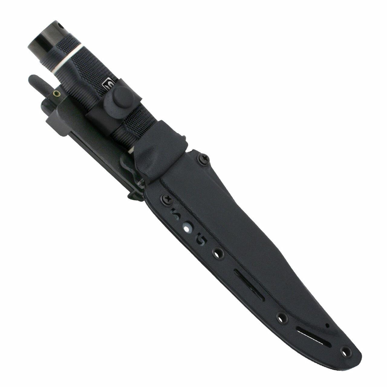 SOG Tech Bowie Knife 6.4" Blade Black Picture of Sog Specialty Knives Inc. TECH BOWIE - BLACK TINI