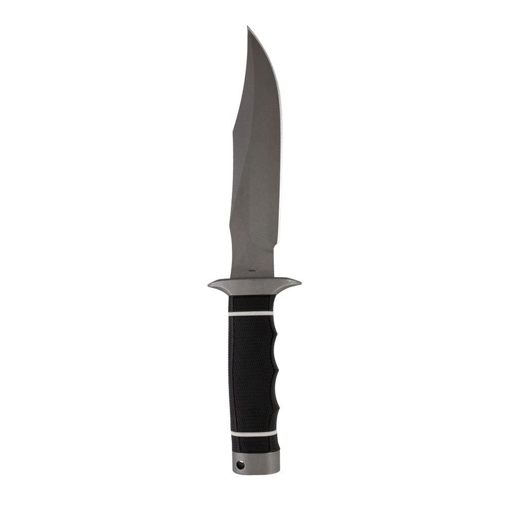 SOG Knives Tech Bowie Knife 6-2/5" Fixed Clip Point Blade Black Box Picture of Sog Specialty Knives Inc. SOG TECH BOWIE STONEWASH 6.4'' BLADE BOX