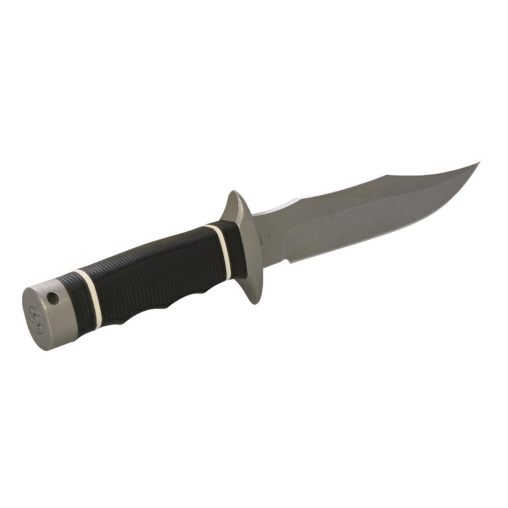 SOG Knives Tech Bowie Knife 6-2/5" Fixed Clip Point Blade Black Box Picture of Sog Specialty Knives Inc. SOG TECH BOWIE STONEWASH 6.4'' BLADE BOX