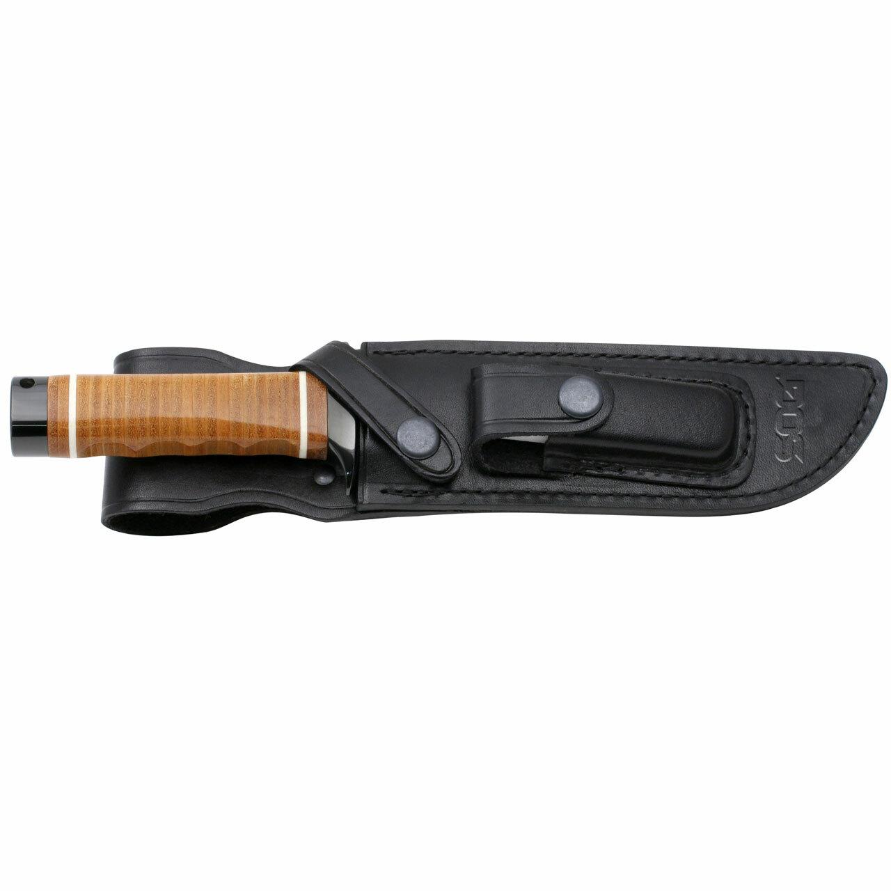 SOG Super SOG Bowie Knife 7.5" Blade Brown Leather Picture of Sog Specialty Knives Inc. SUPER SOG BOWIE
