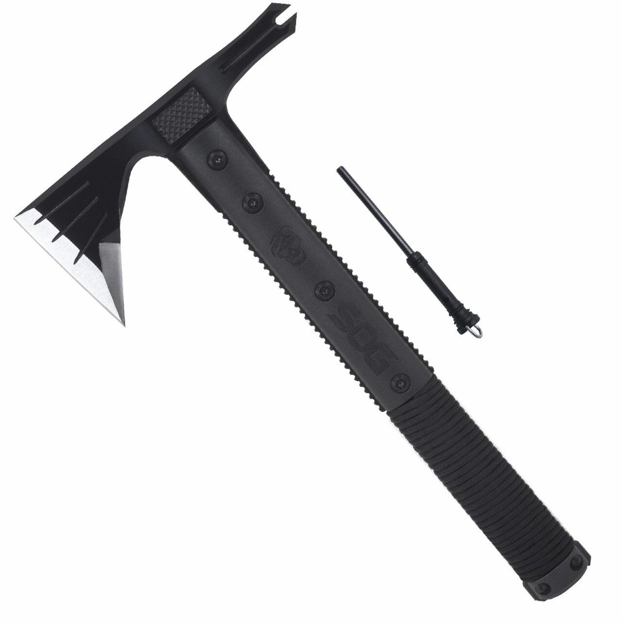 SOG Survival Hawk Ax 12.1" Handle Black Picture of Sog Specialty Knives Inc. SURVIVAL HAWK - BLACK OXIDE