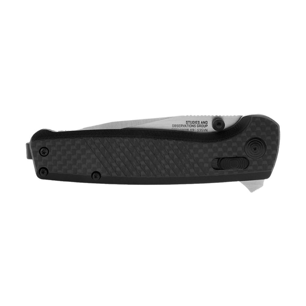 SOG Terminus XR Folding Knife 3" Clip Point Blade Black Picture of Sog Specialty Knives Inc. SOG TERMINUS XR - S35VN FOLDING KNIFE 7.21in BLADE (4.26in FOLDED)