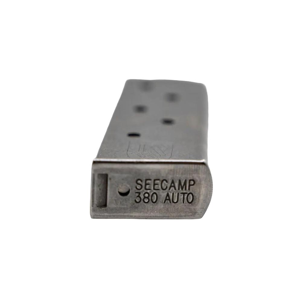 Seecamp .380 Spare Handgun Magazine .380 Cal 6/rd Picture of L.W. Seecamp Co. Seecamp .380 6 Round Magazine