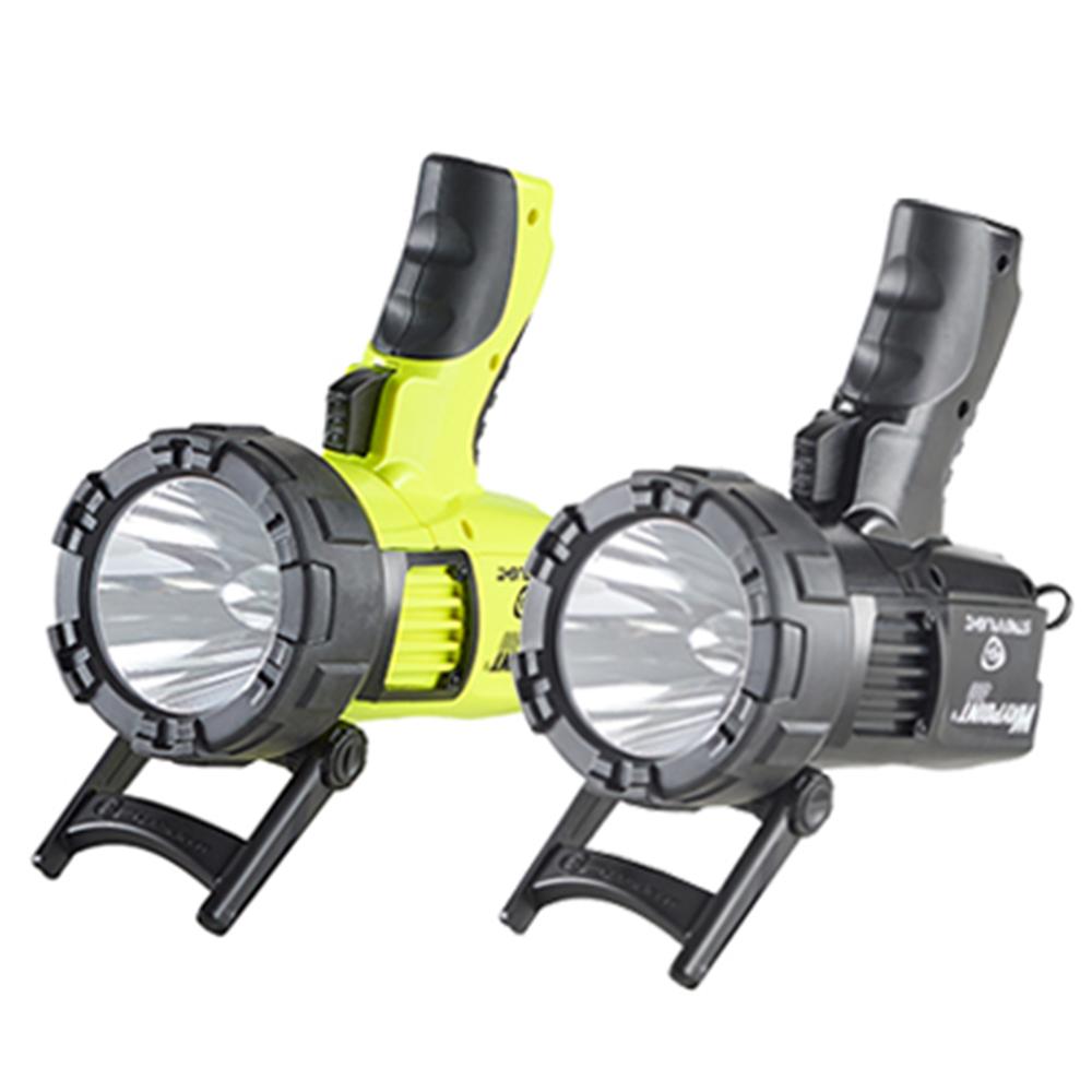 Streamlight Waypoint 400 Rechargeable Spotlight 1400 Lumens Yellow Picture of Streamlight Waypoint 400 - 120V AC - Box - Yellow
