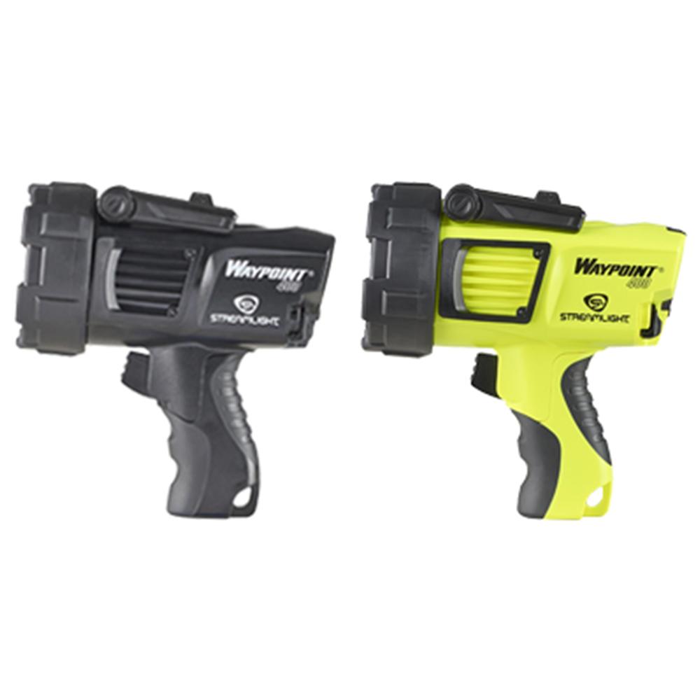 Streamlight Waypoint 400 Rechargeable Spotlight 1400 Lumens Yellow Picture of Streamlight Waypoint 400 - 120V AC - Box - Yellow