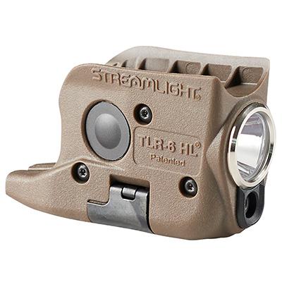 Streamlight TLR-5 HL Weapon Light with Red Laser for Glock 42/43/48 FDE Picture of Streamlight TLR-6 HL (GLOCK 42/43) White LED / Red Laser ? Flat Dark Earth Brown