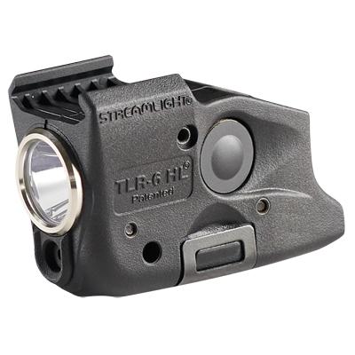 Streamlight TLR-5 HL Weapon Light with Green Laser for Glock Black Picture of Streamlight TLR-6 HL G (GLOCK Rail Mount) White LED / Green Laser - Black