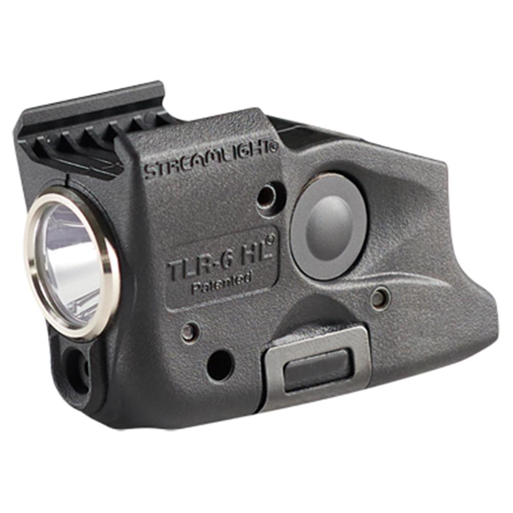 Streamlight TLR-6 HL Handgun Weapon Light for Glock 43x/48 300 Lumen Green Laser Black Picture of Streamlight Streamlight TLR-6 HL G (G43X/48) White LED / Green Laser Black