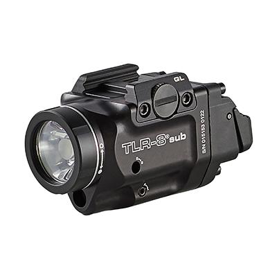Streamlight TLR-8 Sub Compact Rail Mounted Tactical Light with Red Laser for GLOCK 43X/48 MOS 43X/48 Rail Picture of Streamlight TLR-8 sub (for GLOCK 43X/48 MOS | 43X/48 Rail)
