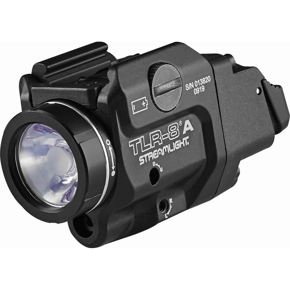 Streamlight TLR-8 A Flex Rail Mounted Weapon Light 500 Lumens Black Picture of Streamlight TLR-8-A FLEX RAIL MOUNTED LIGHT BLACK