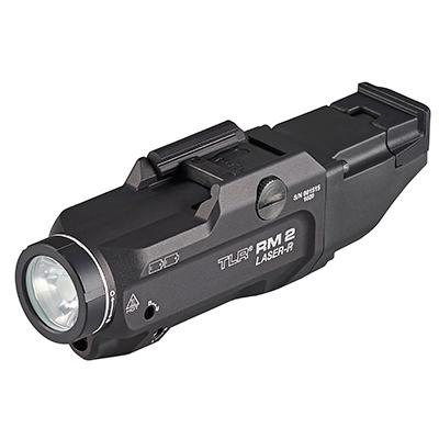 Streamlight TLR RM 2 Laser Rail Mounted Tactical Lighting System Black 1000 Lumens Picture of Streamlight TLR RM 2 Laser - System includes remote pressure switch - Black