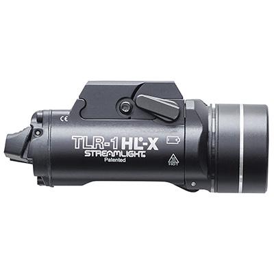 Streamlight TLR-1 HL-X USB Weapon Light 1500 Lumens Black Picture of Streamlight Streamlight TLR-1 HL-X includes rail locating keys & (2) CR123A Lithium Bat