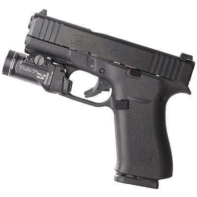 Streamlight TLR-7 HL-X Sub USB Weapon Light 1000 Lumens for Glock 43X/48 MOS Black Picture of Streamlight Streamlight TLR-7 HL-X sub USB for Glock 43X/48 MOS