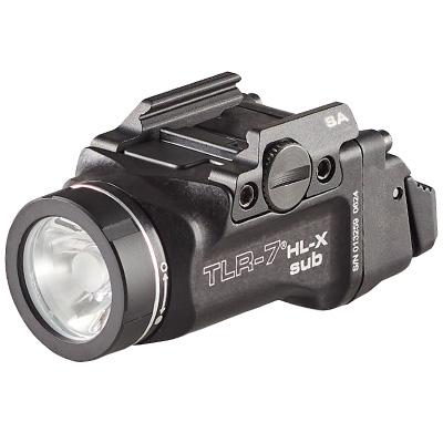 Streamlight TLR-7 HL-X Sub USB Weapon Light 1000 Lumens for 1913 Black