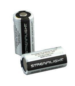 Streamlight Lithium Replacement Batteries 2/pk 3-Volt 123A