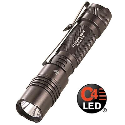 Streamlight ProTac 2L-X High Performance Tactical Light -  Dual Fuel Includes 2 CR123A lithium batteries & Holster Clam Black