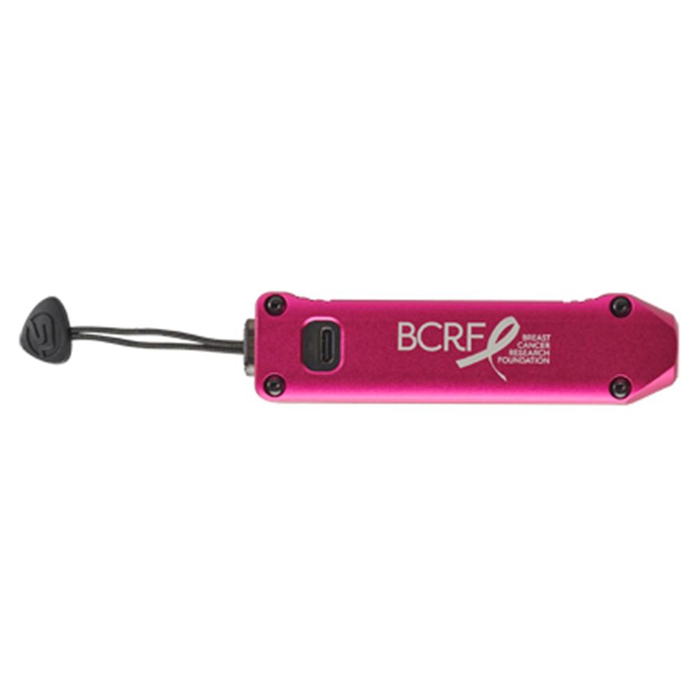 Streamlight BCRF Wedge XT Everyday Carry Flashlight 500 Lumen Pink Picture of Streamlight Streamlight Wedge XT w/USB-C cord and pocket lanyard - Pink (BCRF)