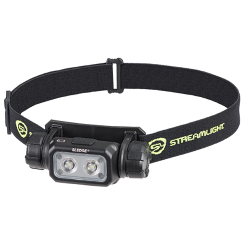Streamlight Sledge Headlamp 600 Lumens Black Picture of Streamlight Streamline Sledge Hdlmp Incld 1 SL-B26 batt elstc & rbbr hdstrp Blk 600Lum