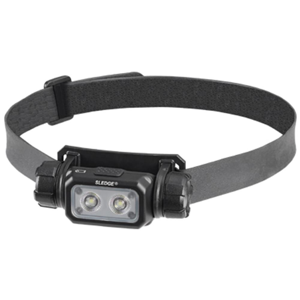 Streamlight Sledge Headlamp 600 Lumens Black Picture of Streamlight Streamline Sledge Hdlmp Incld 1 SL-B26 batt elstc & rbbr hdstrp Blk 600Lum