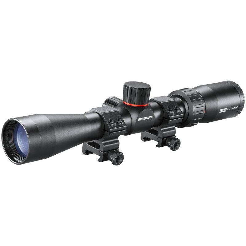 Simmons Pro Target Rimfire Rifle Scope 3-9x32mm 1" SFP .22 Dropzone with Weaver Style Rings Picture of Simmons Pro Rimfire 3-9x32mm Riflescope
