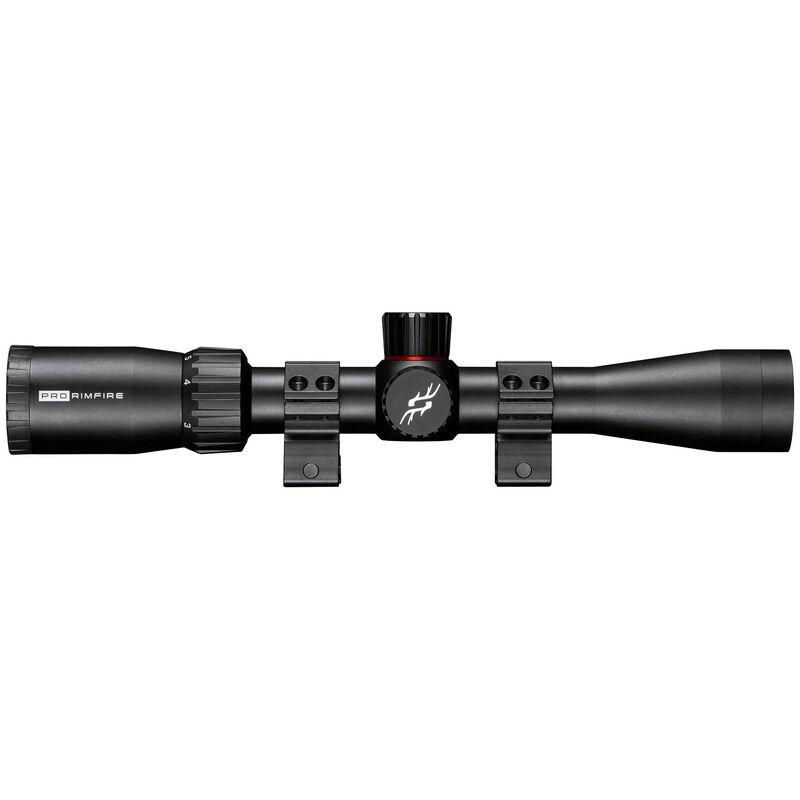 Simmons Pro Target Rimfire Rifle Scope 3-9x32mm 1" SFP .22 Dropzone with Weaver Style Rings Picture of Simmons Pro Rimfire 3-9x32mm Riflescope