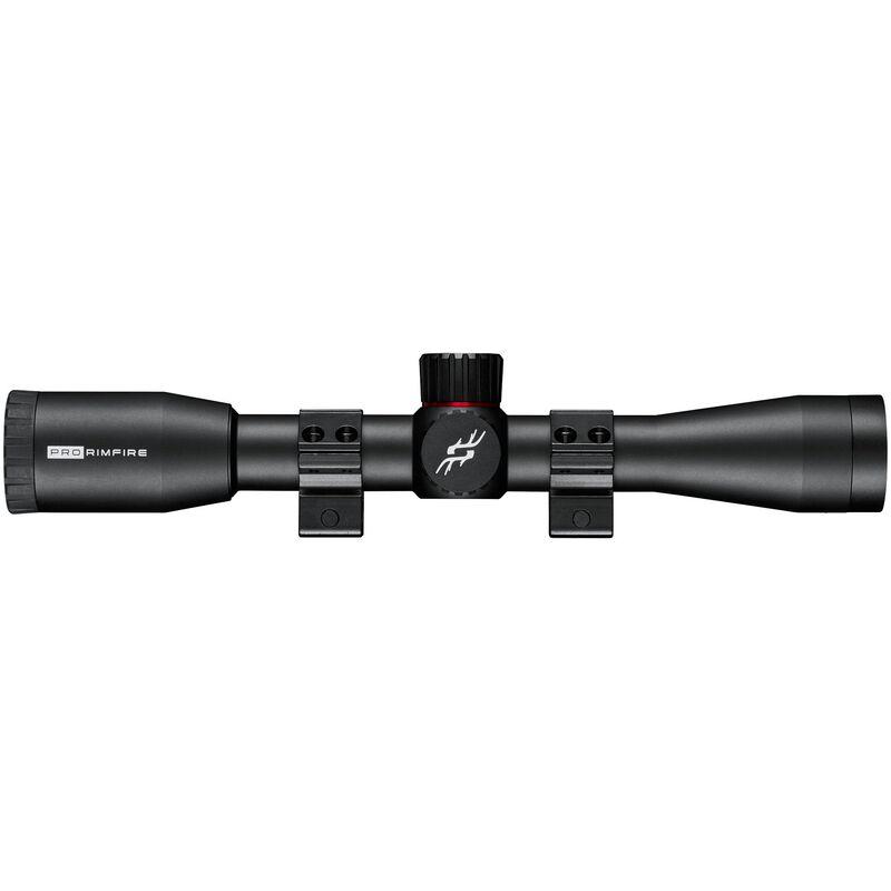 Simmons Pro Target Rimfire Rifle Scope 4x32mm 1" SFP Truplex Weaver Rings Picture of Simmons Pro Rimfire 4x32mm Riflescope