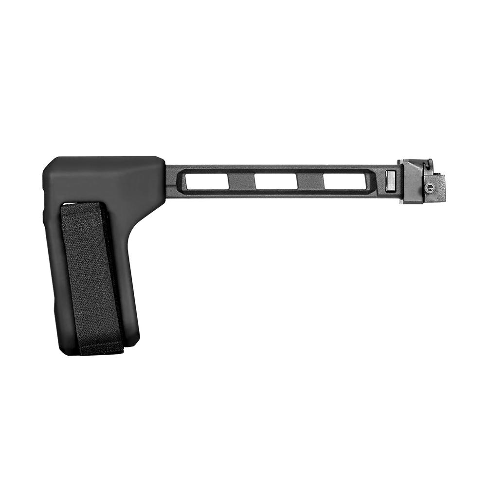SB Tactical Picatinny Rail PSB Polymer Strut SBT Logo Folding 1913 Hinge Black For Sig MPX/MCX Picture of SB Tactical MPX/MCX FS1913 PSB BLK SBT LOGO FOLDING 1913 HINGE