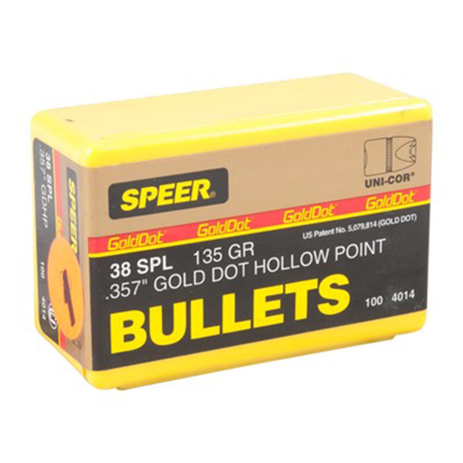 Speer Gold Dot Personal Protection Handgun Bullets .44 cal .429" 210 gr GDHP 100/ct Picture of Speer SPEER SP 44 CAL 210GR GDHP